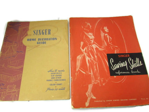 Singer Vintage Sewing Skills and Guide Books - Attic and Barn Treasures