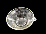 Vintage Atlas Florentine Poppy Double Handle Depression Glass Dish - Attic and Barn Treasures