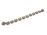 Vintage Sterling Silver Spun Wire Filigree Flower Bracelet - Attic and Barn Treasures