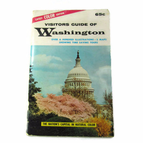1962 Visitors Guide Of Washington Pamphlet - Attic and Barn Treasures