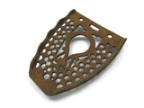 Vintage Rustic Antique Cast Iron Trivet for Iron by Brighton - Attic and Barn Treasures