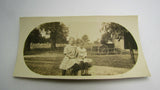 Vintage Boy and Girl with Buggy Photo - Attic and Barn Treasures