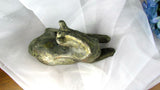 SOLD Vintage Cast Metal Resting Horse Foal - Attic and Barn Treasures