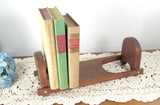 Vintage Wood Shelf Desktop Book Rack Bookend Folding - Attic and Barn Treasures