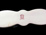 Noritake Lusterware Red M Spooner Spoon Holder Caddy Art Deco - Attic and Barn Treasures