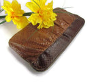 Vintage Genuine Snakeskin Purse with Chain Strap by Mello - Nary New York - Attic and Barn Treasures