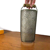 Vintage Large Metal Grater with Wood Handle - Attic and Barn Treasures