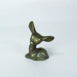 Vintage Miniature Brass Fawn - Attic and Barn Treasures