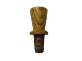 Vintage Oak and Cork Hand Turned Bottle Stopper - Attic and Barn Treasures