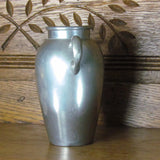 Vintage Double Handle Pewter Vase Weidlich Brothers Mayflower c. 1901-1950 - Attic and Barn Treasures